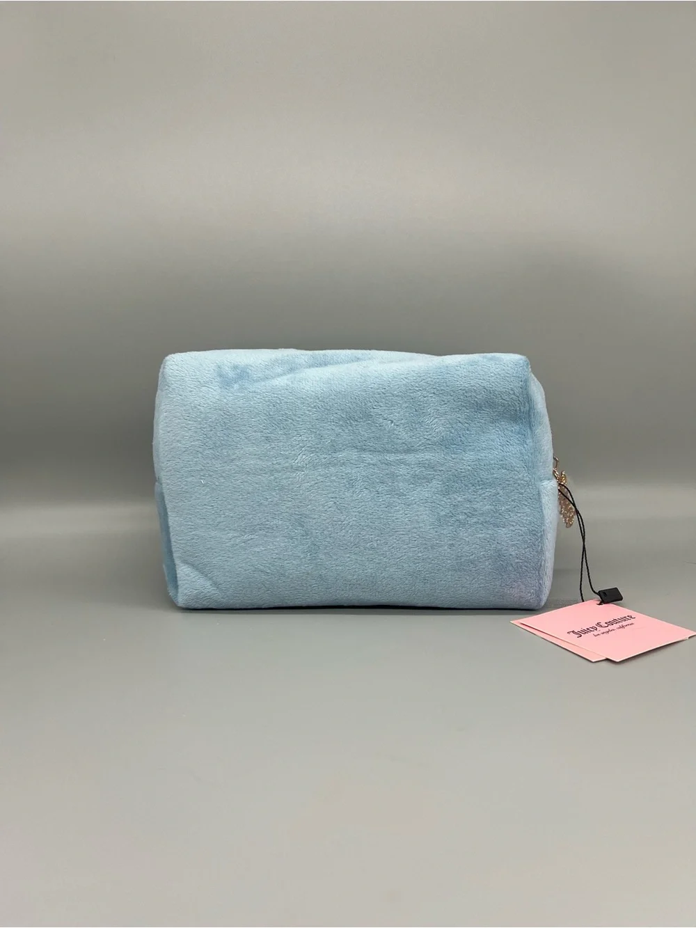 Juicy couture more is more velour cosmetics bag
